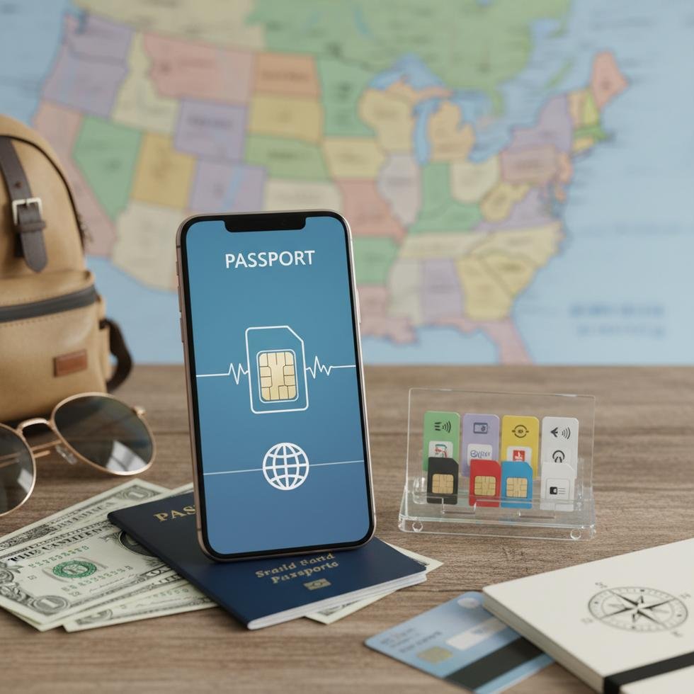 Work and Travel programı için ABD SIM ve eSIM kullanımı