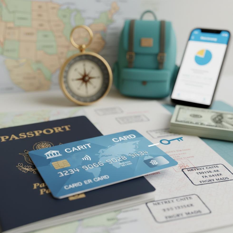 Work and Travel için ABD banka hesabı ve debit kart örneği