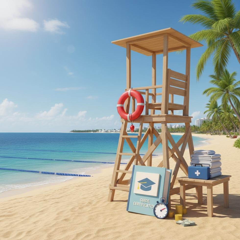 Work and Travel programında cankurtaranlık eğitimi ve sertifikası