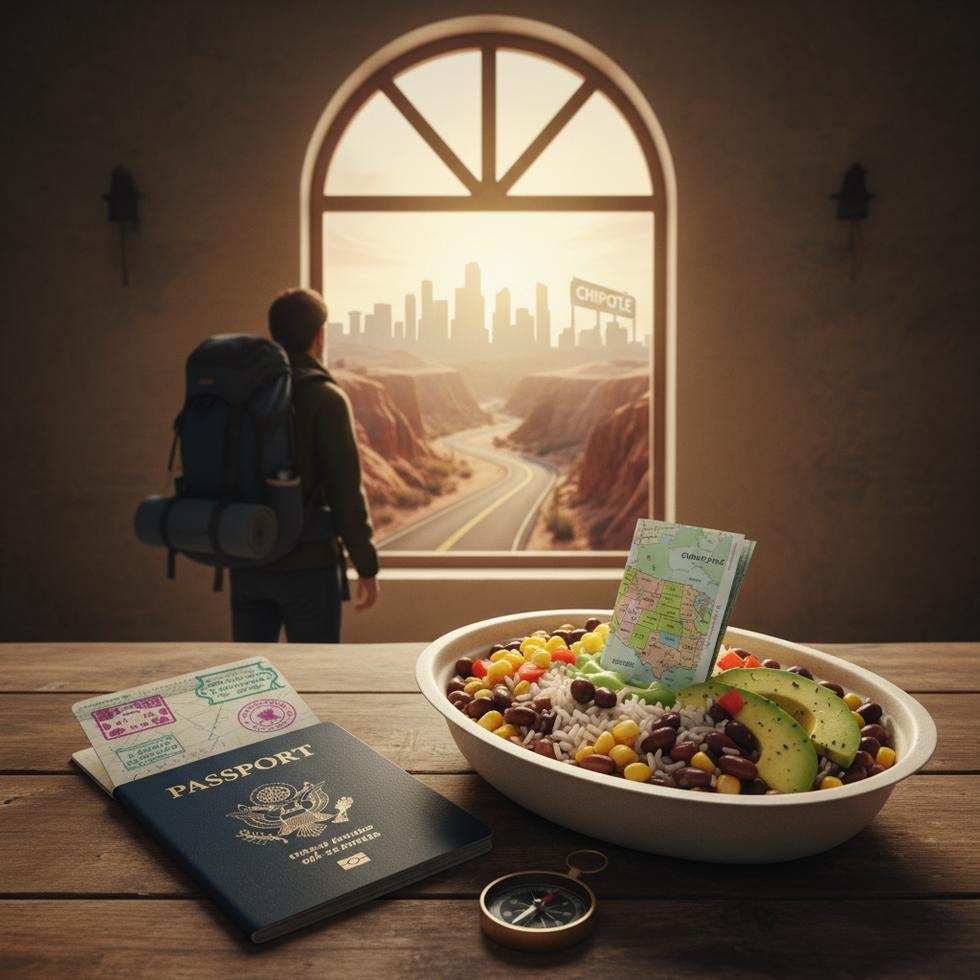 Work and Travel Chipotle programı kapsamında çalışma rehberi görseli