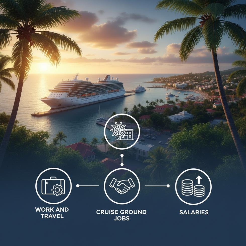 Work and Travel ile cruise kara işleri için gerekli şartlar ve ücretler tablosu