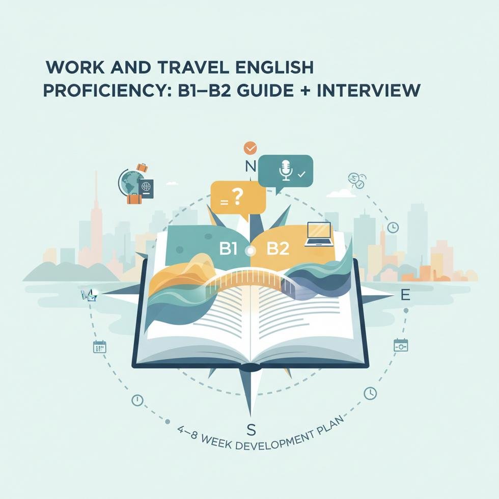 Work and Travel programı için B1-B2 İngilizce seviyesi rehberi