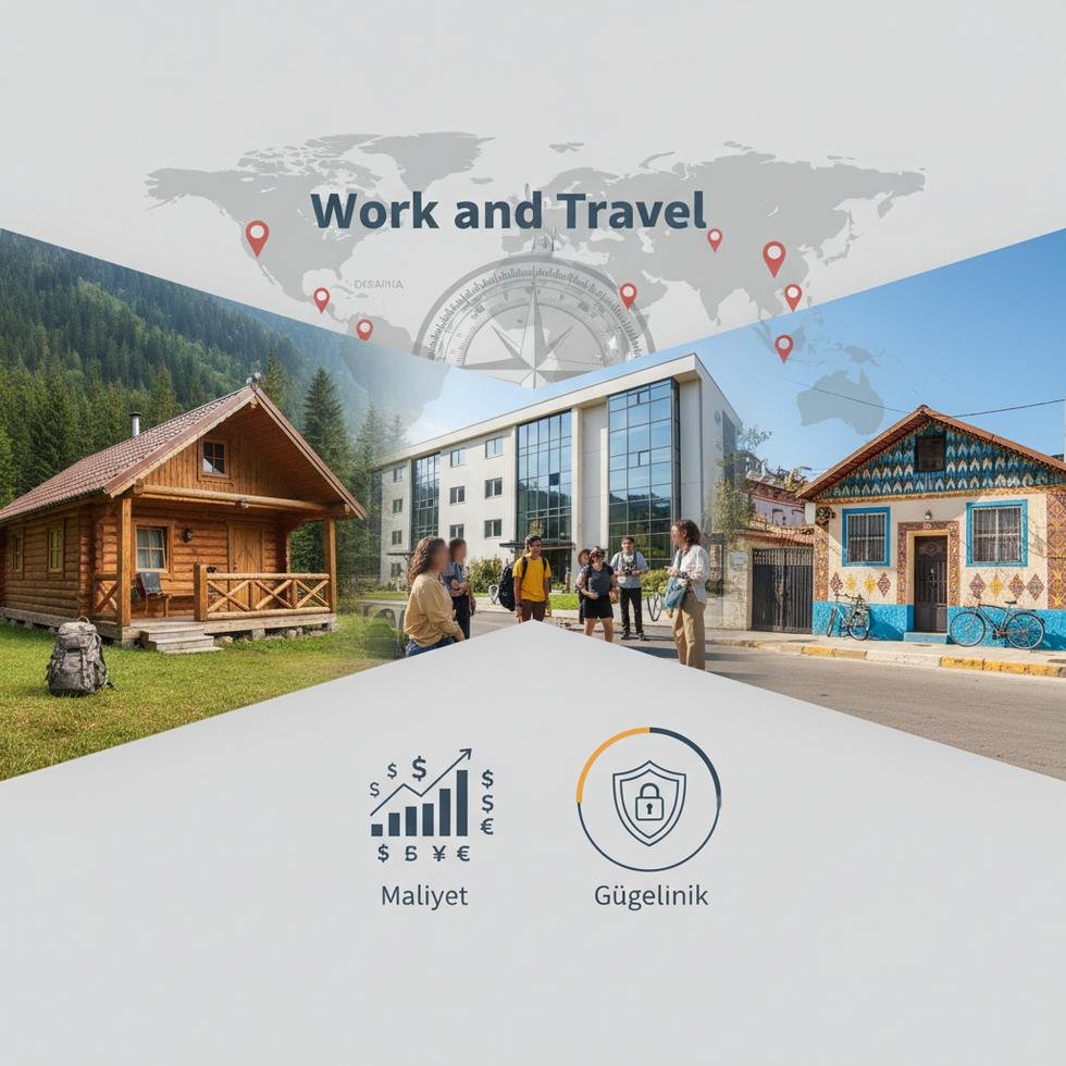 Work and Travel programında konaklama türleri ve maliyetleri