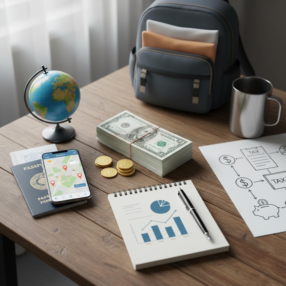 Work and Travel programında maaş, vergi ve bahşiş hesaplama tabloları