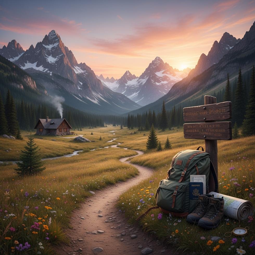 Work and Travel kapsamında milli parkta çalışan gençler doğada