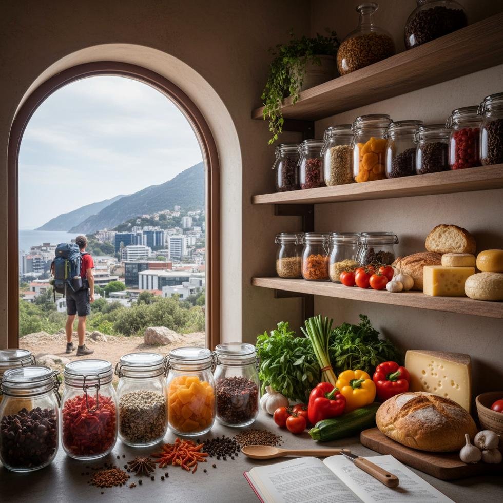 Work and Travel programında Pantry Cook olarak çalışan mutfak görevlisi