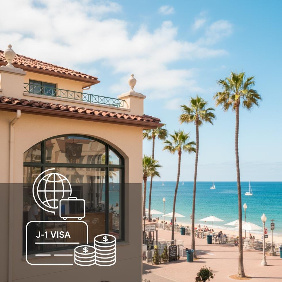 Work and Travel programında resepsiyonist pozisyonunda çalışan genç