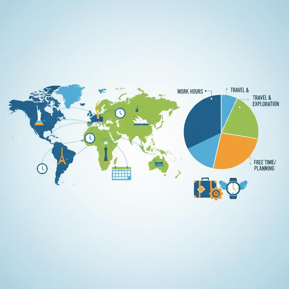 Work and Travel programında çalışma saatleri ve program süresi rehberi