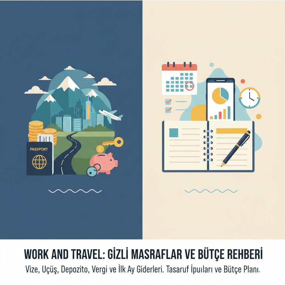 Work and Travel programındaki gizli masraflar ve bütçe planlama rehberi