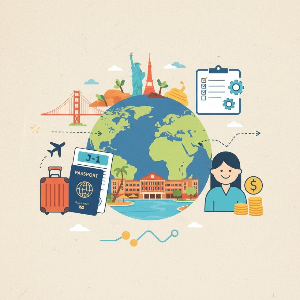 Work and Travel programında host ve hostess olarak çalışan gençler