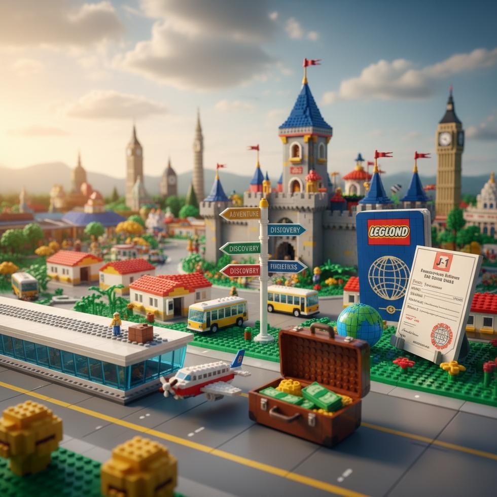 Work and Travel programıyla Legoland’de çalışan gençler