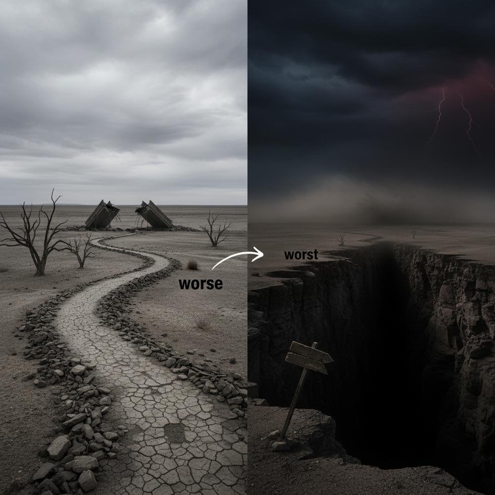 Worse ve worst kelimelerinin İngilizce doğru kullanımı