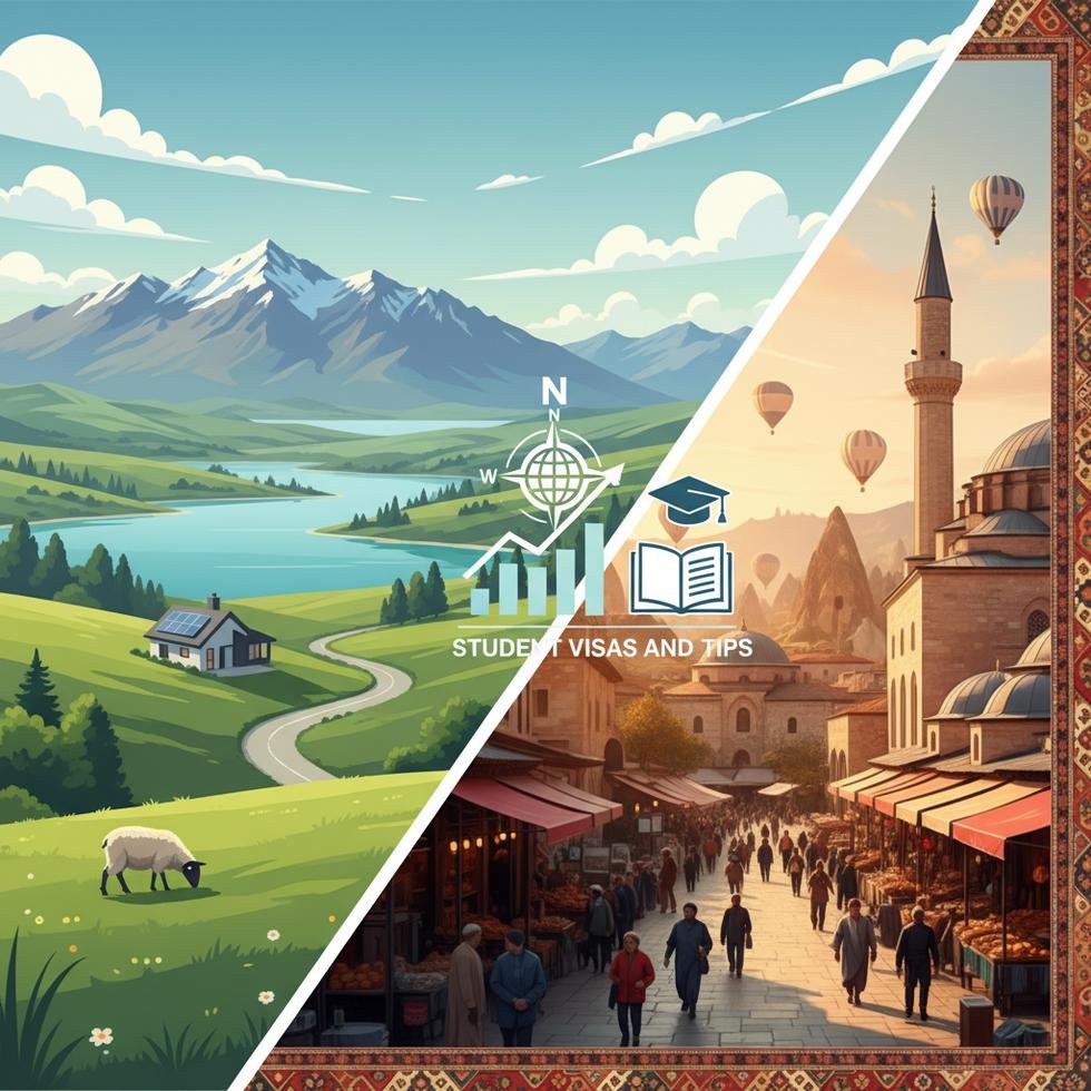 Yeni Zelanda ve Türkiye yaşam maliyetleri ve kariyer fırsatları karşılaştırması