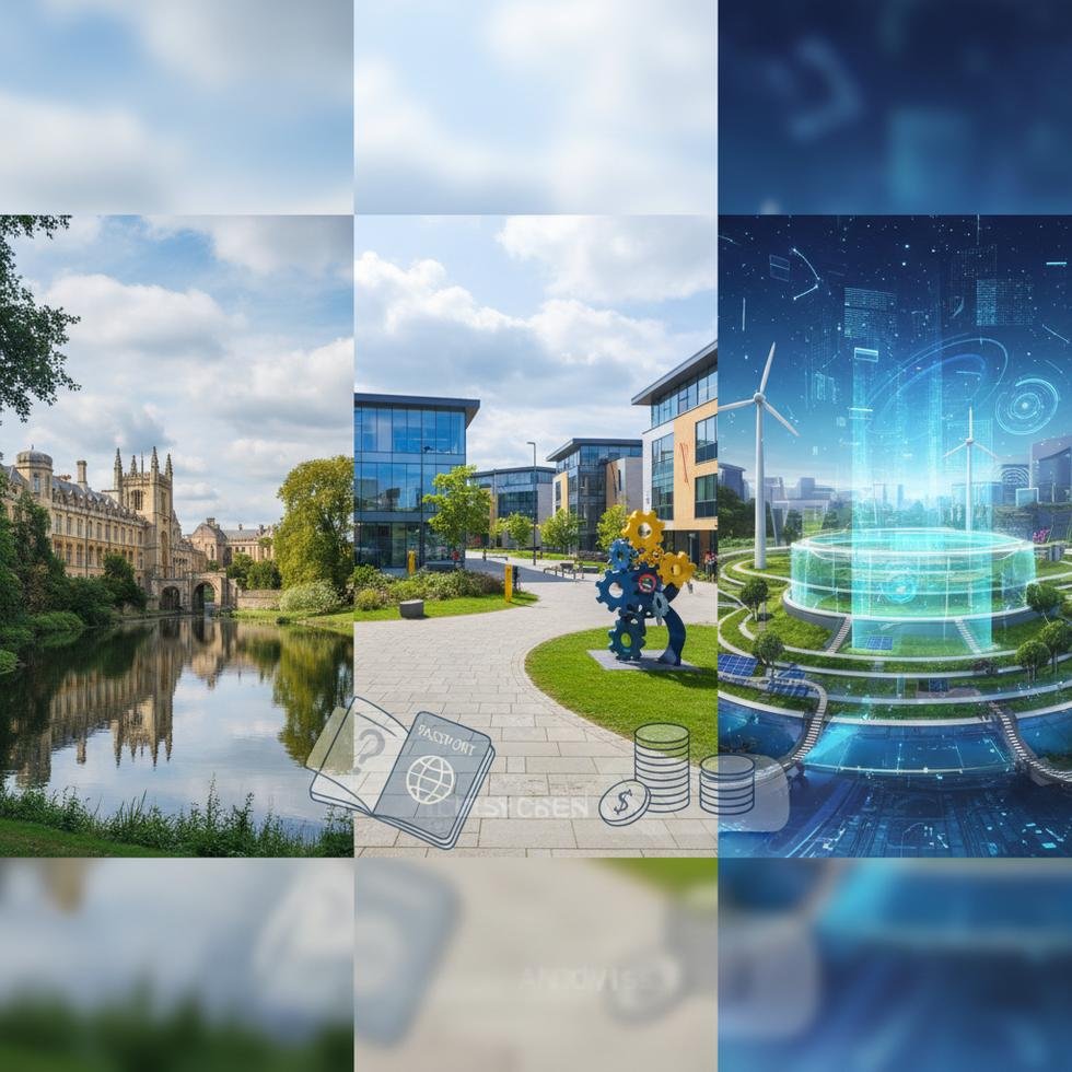 York üniversitelerinin binaları ve kampüs görünümü