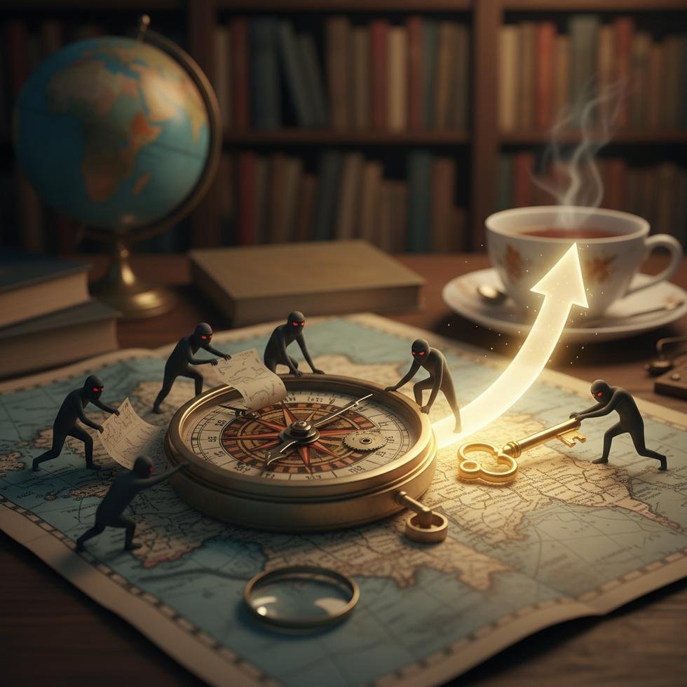 Sınavlarda zaman yönetimini gösteren saat ve çalışma planı