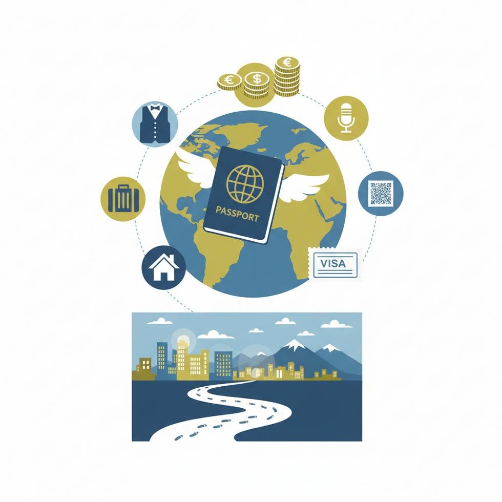 Work and Travel programında ziyafet garsonu pozisyonunda çalışan kişi