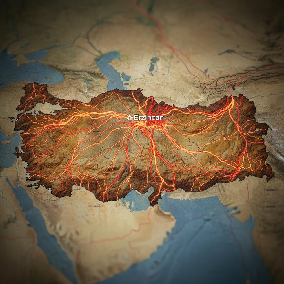 Erzincan ve çevresi deprem riski haritası