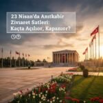 23 Nisan'da Anıtkabir'de kutlama etkinliği