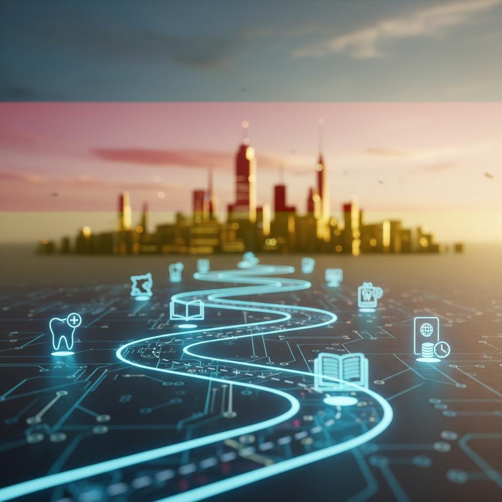 Almanya’da diş hekimi olarak çalışma sürecine dair güncel yol haritası görseli