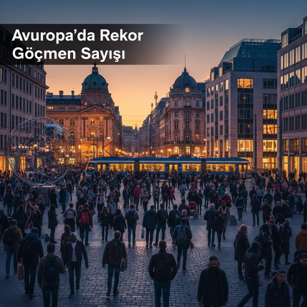 Avrupa şehirlerinde çok kültürlü kalabalıklar