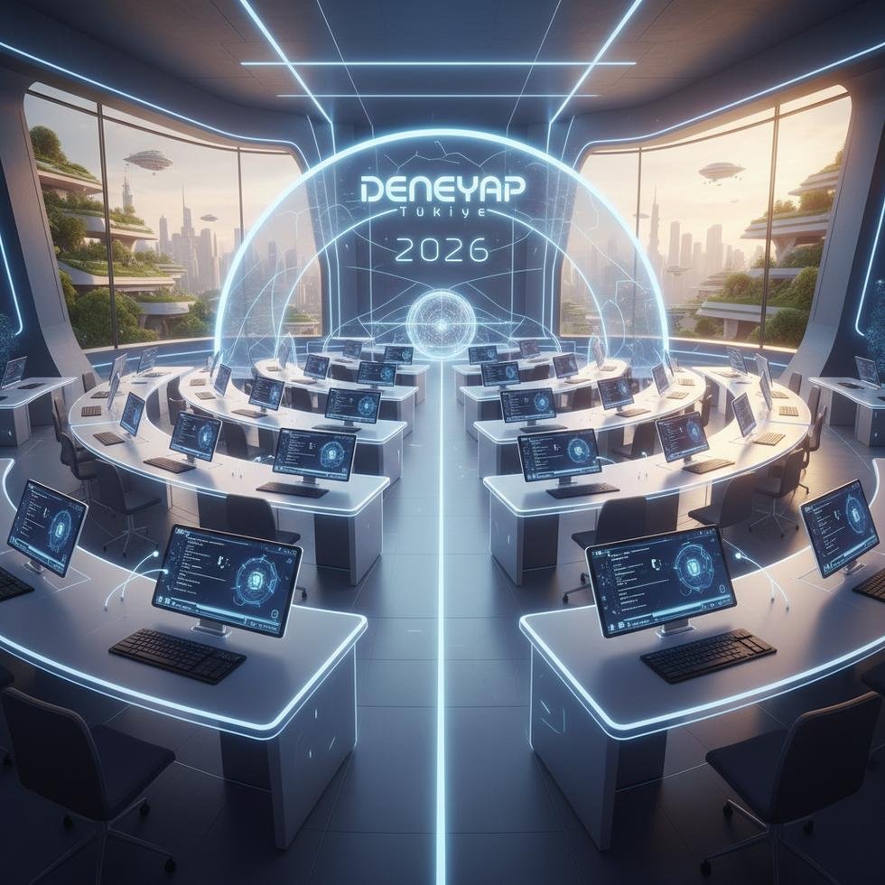 DENEYAP Türkiye e-sınavına katılan öğrenciler