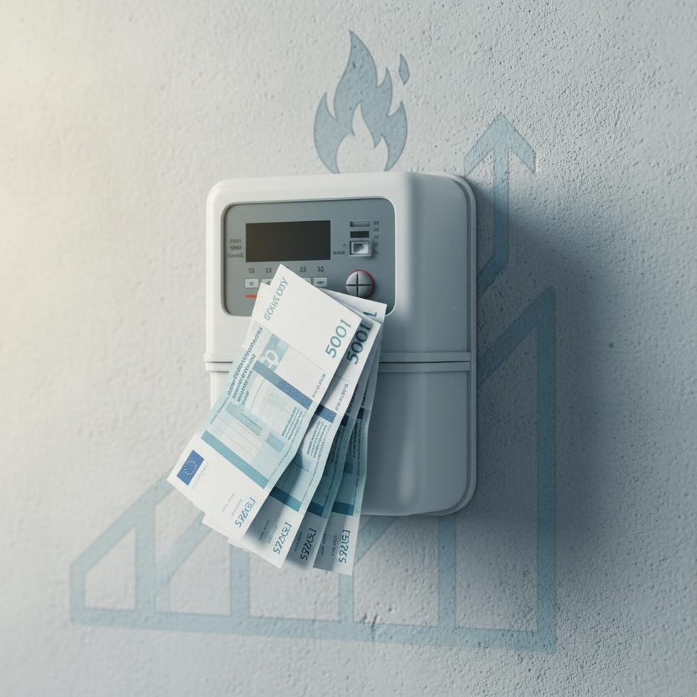 Kademeli tarifeye geçen doğal gaz faturası.