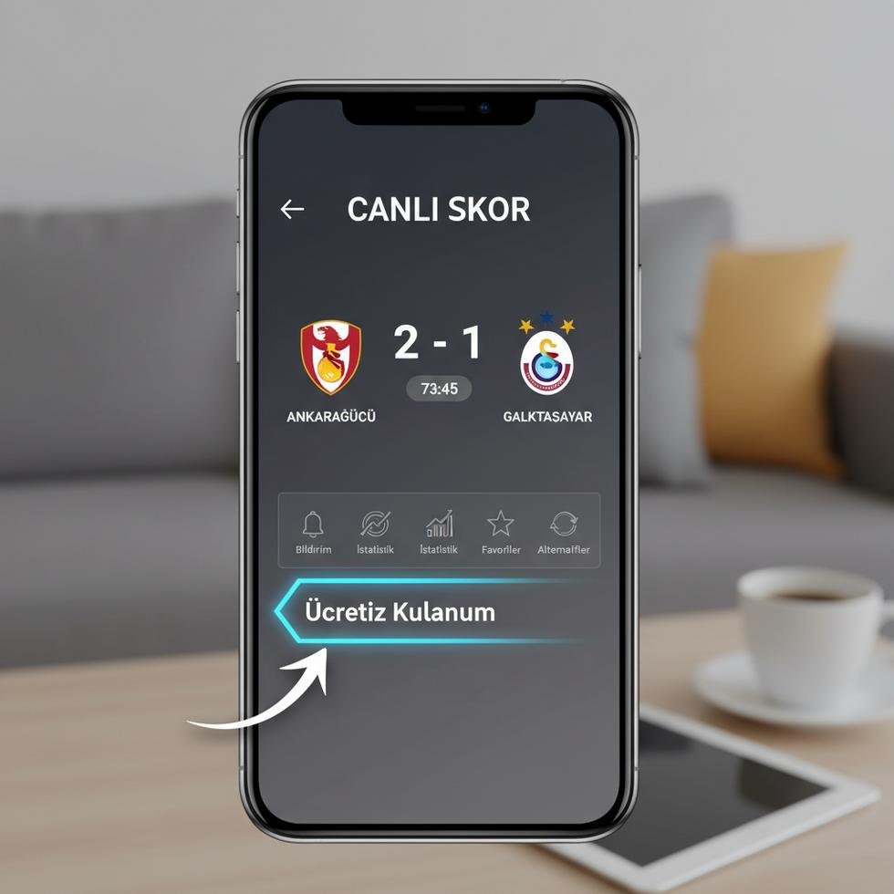 Flash Scoor canlı skor uygulaması ekran görüntüsü