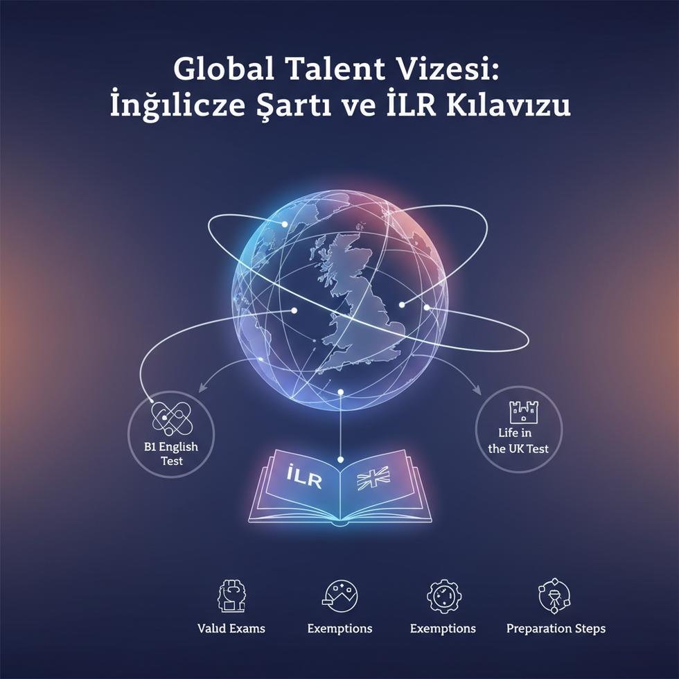 Global Talent vizesi ve İngilizce dil şartı hakkında bilgilendirme
