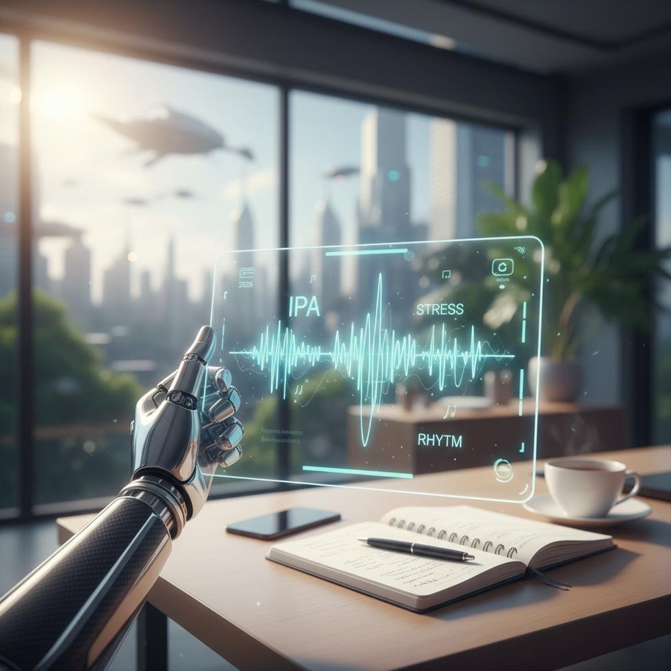 Google Bard ve DeepSeek ile İngilizce telaffuz egzersizleri ekran görüntüsü