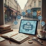 Günde 15 dakikada İngilizce öğrenme yöntemi görseli