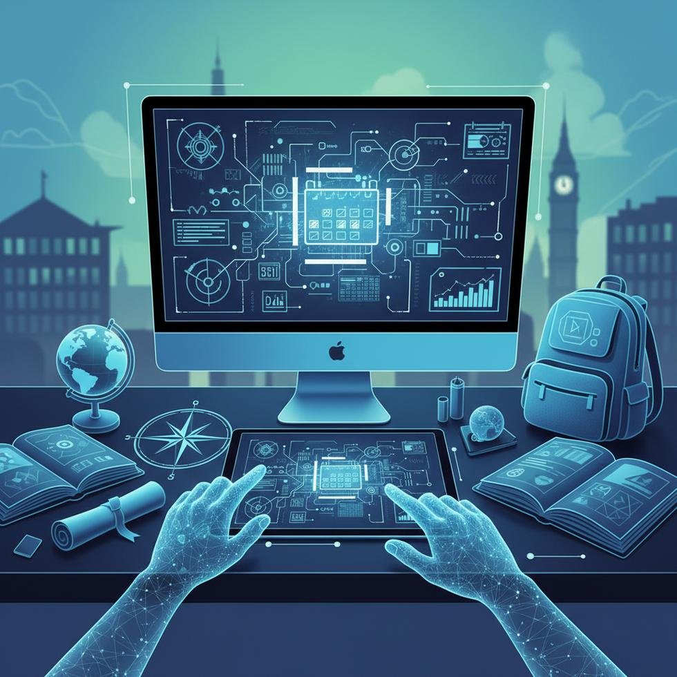 Öğrenciler, İOKBS sınav giriş yerlerini kontrol ederken.