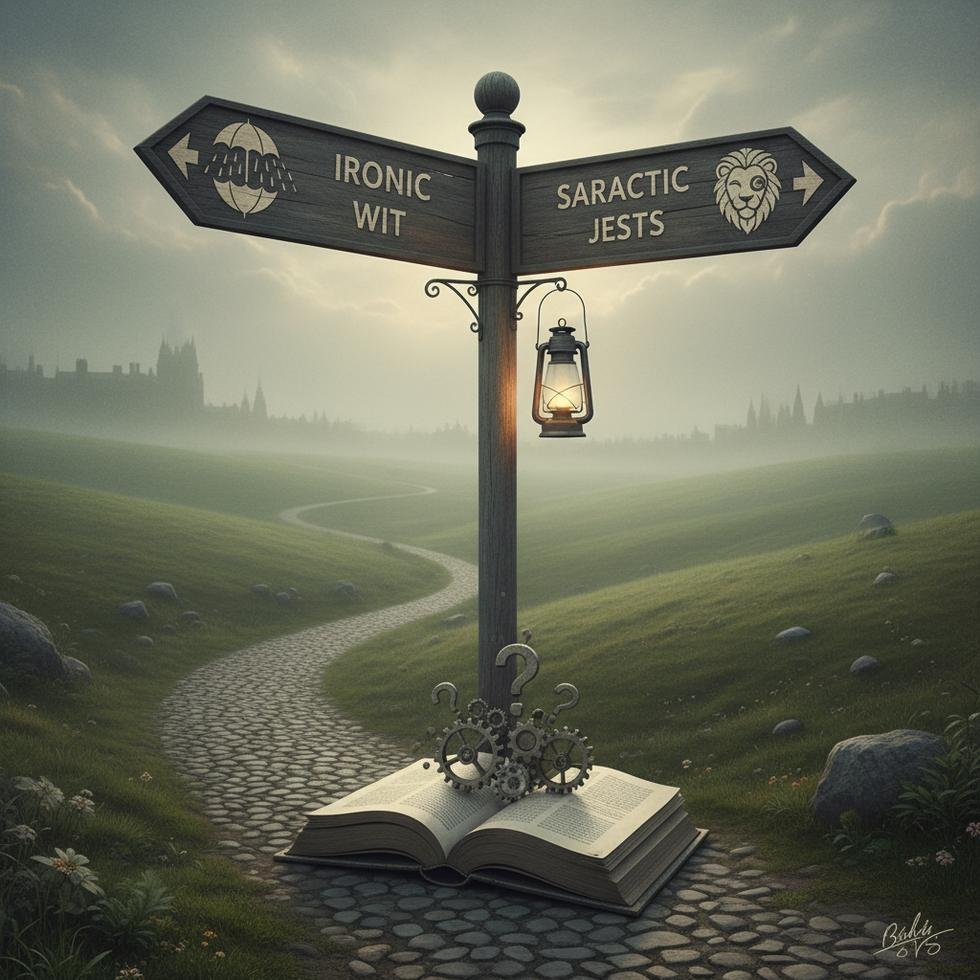 İngiliz mizahını anlamaya yönelik rehber kapak görseli