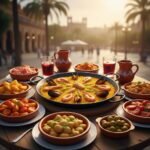 İspanya'da tapas ve paella yemekleri