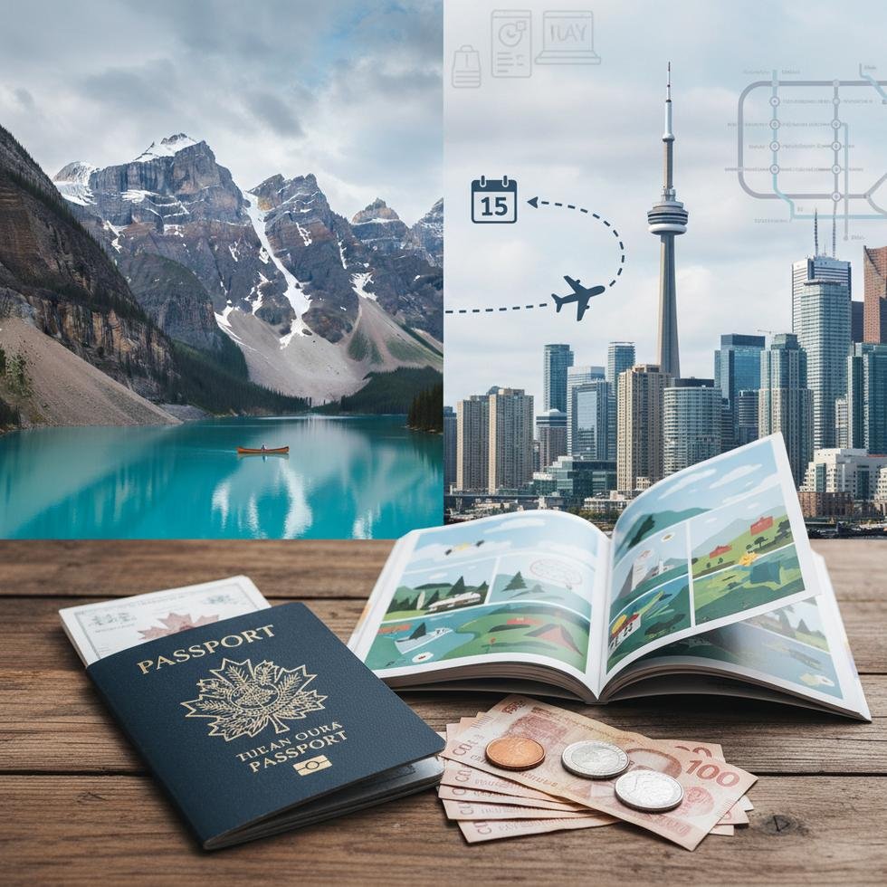 Kanada turistik seyahat rehberi kapak görseli