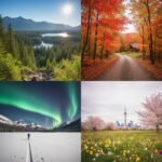 Kanada seyahati için mevsimlere göre en iyi zaman rehberi
