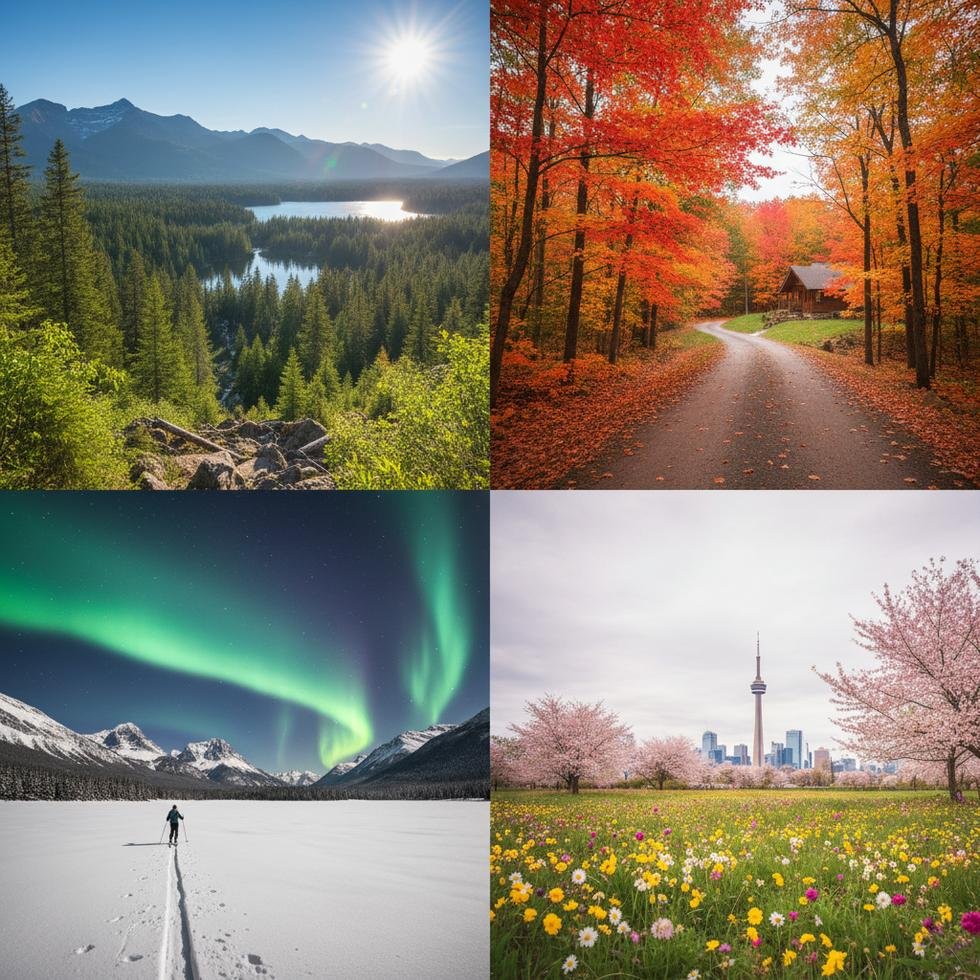 Kanada seyahati için mevsimlere göre en iyi zaman rehberi