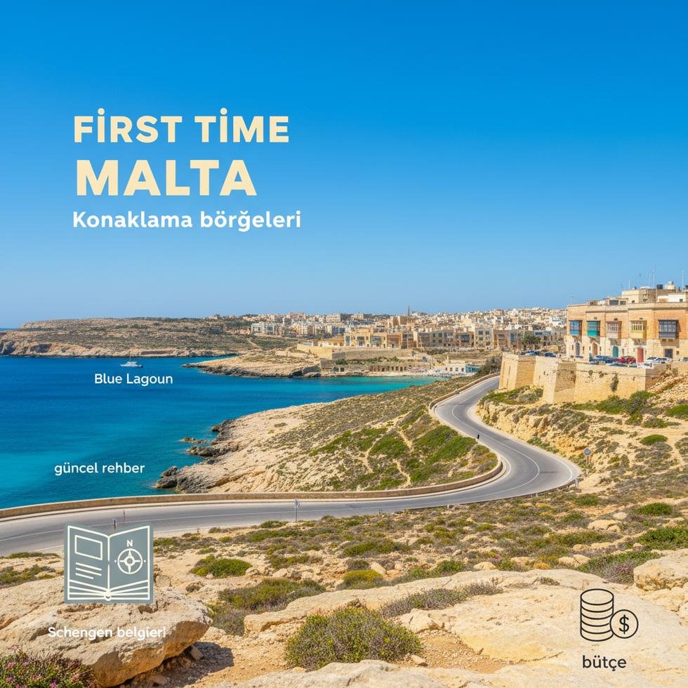 Malta valetta şehir manzarası ve ulaşım detayları