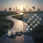 Mükemmeliyetçilik ve dil öğrenme sürecini gösteren bir grafik