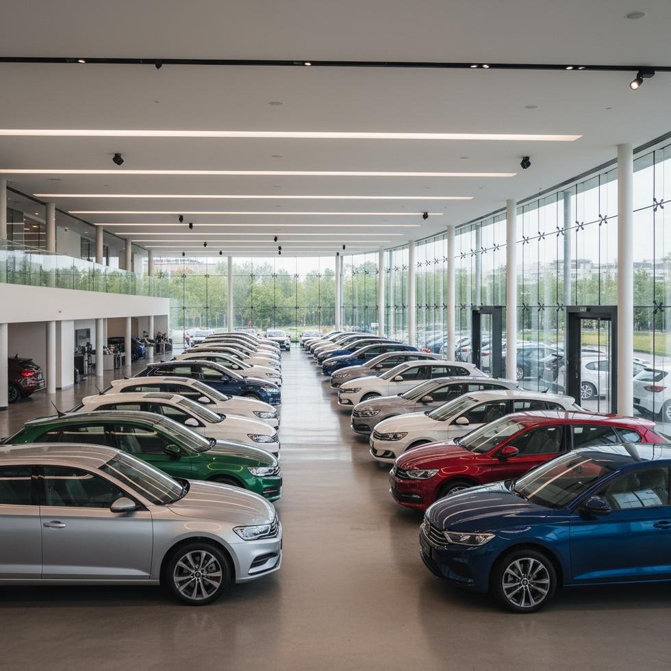 Şovrumdaki araçlar