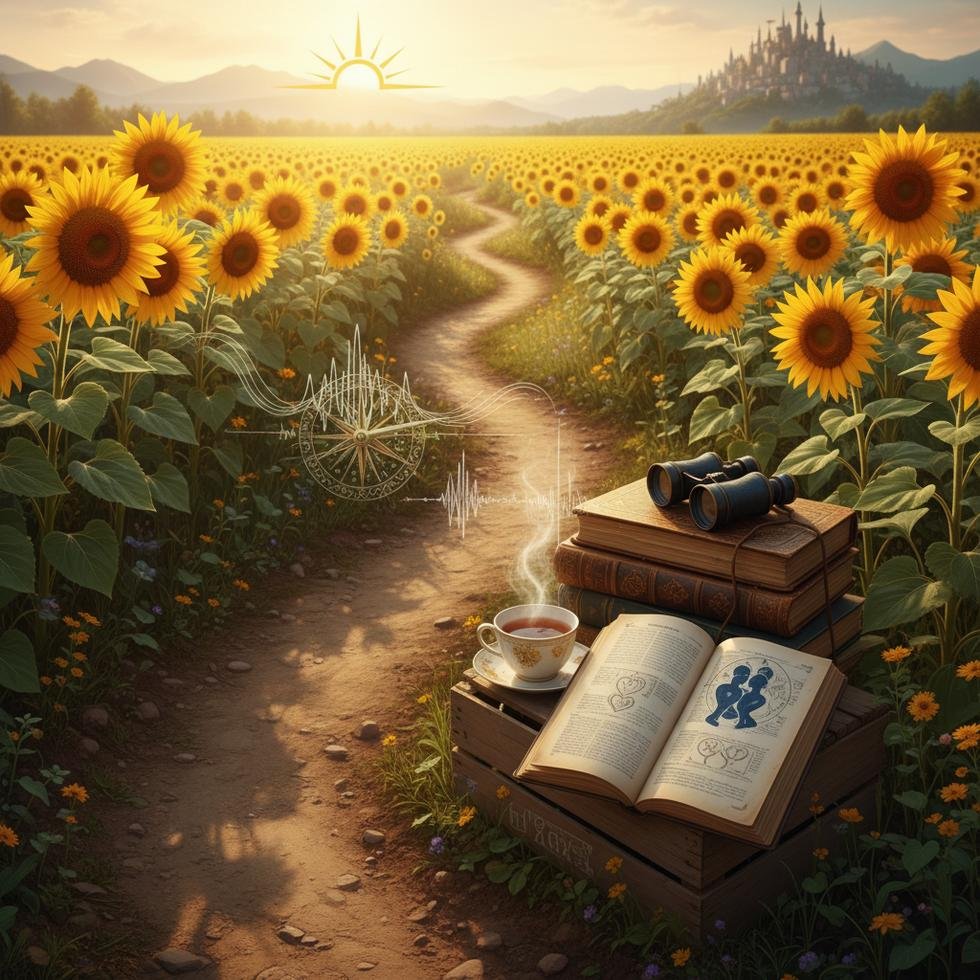 Sunflower şarkısı için Post Malone ve Swae Lee temalı bir görsel