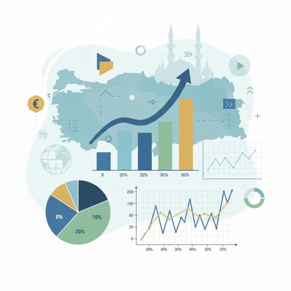Türkiye Uluslararası Yatırım Pozisyonu grafikleri