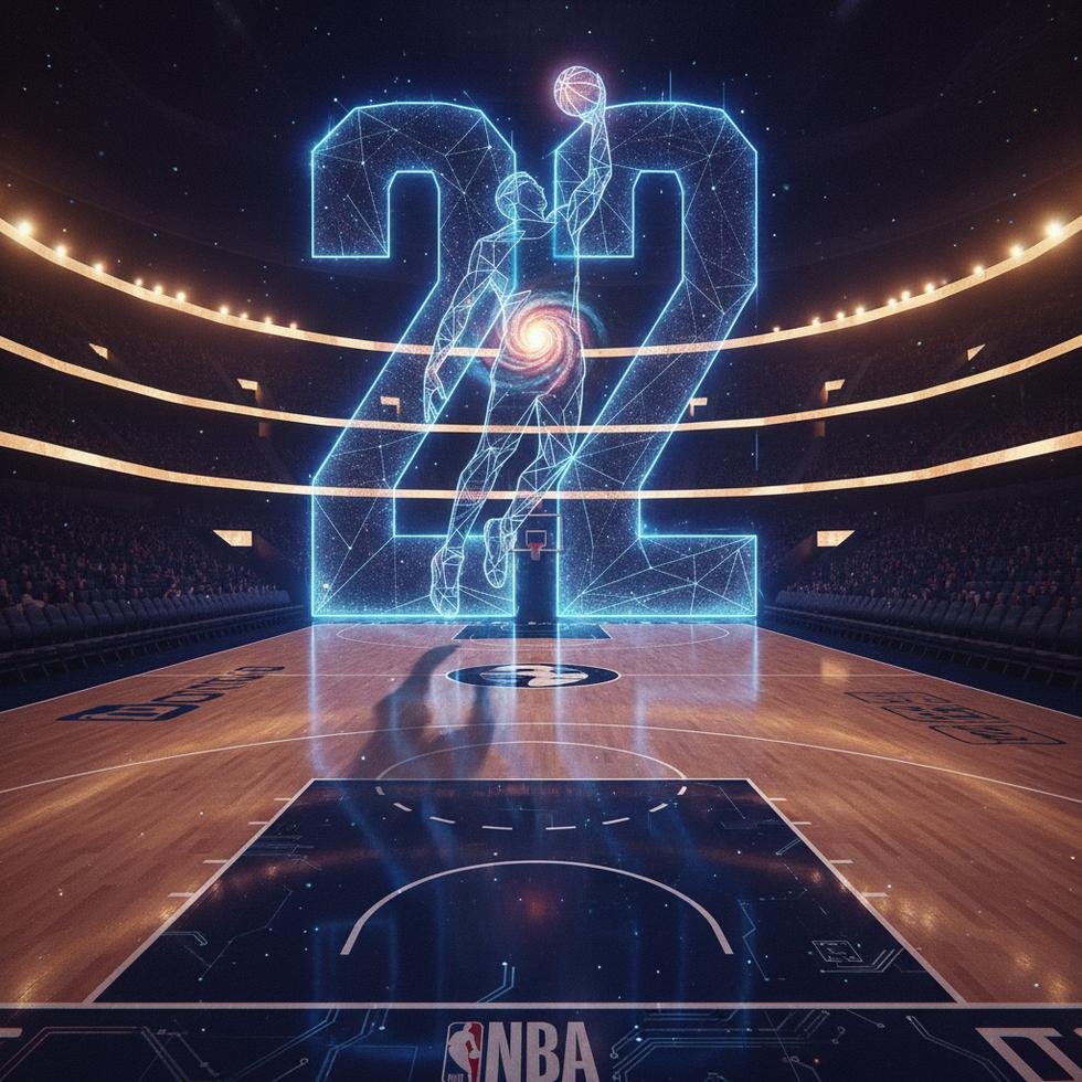 NBA oyuncusu Victor Wembanyama'nın basket maçında çekilmiş bir fotoğrafı