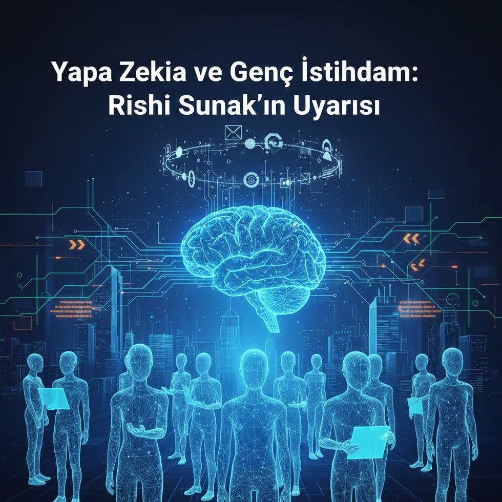 Yapay zeka nedeniyle iş arayan genç insanlar