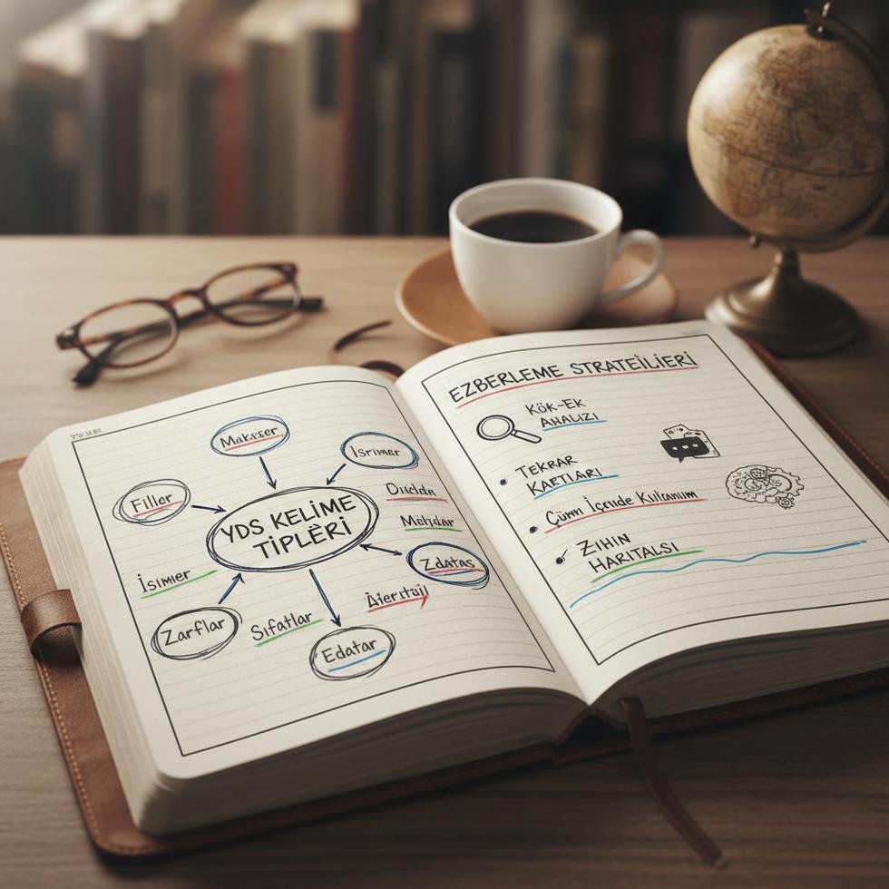 YDS, YÖKDİL ve e-TEP sınavları için etkili kelime ezberleme stratejileri