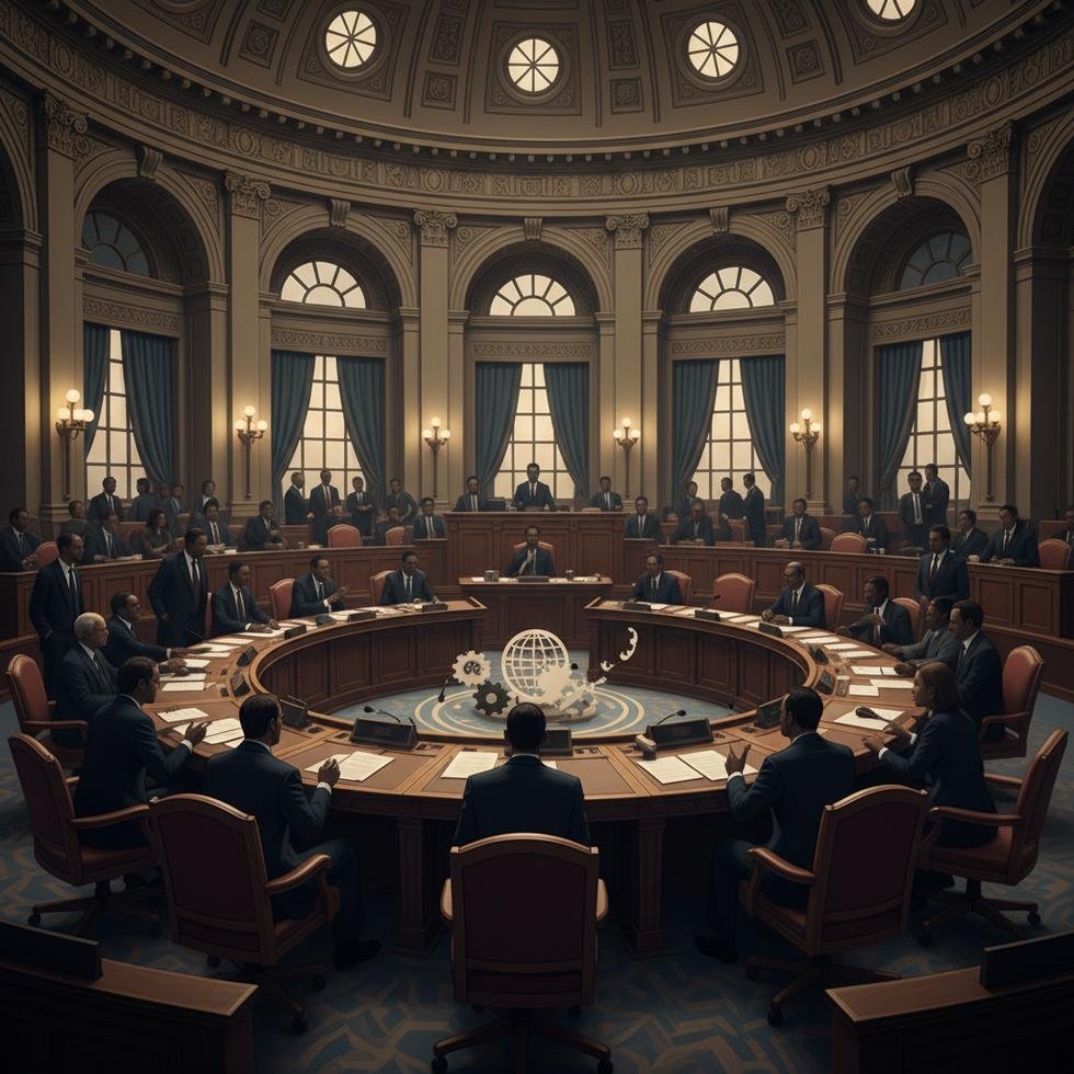 Arcadia şehrinin belediye binası