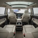 Audi Q9'un geniş iç mekan görüntüsü