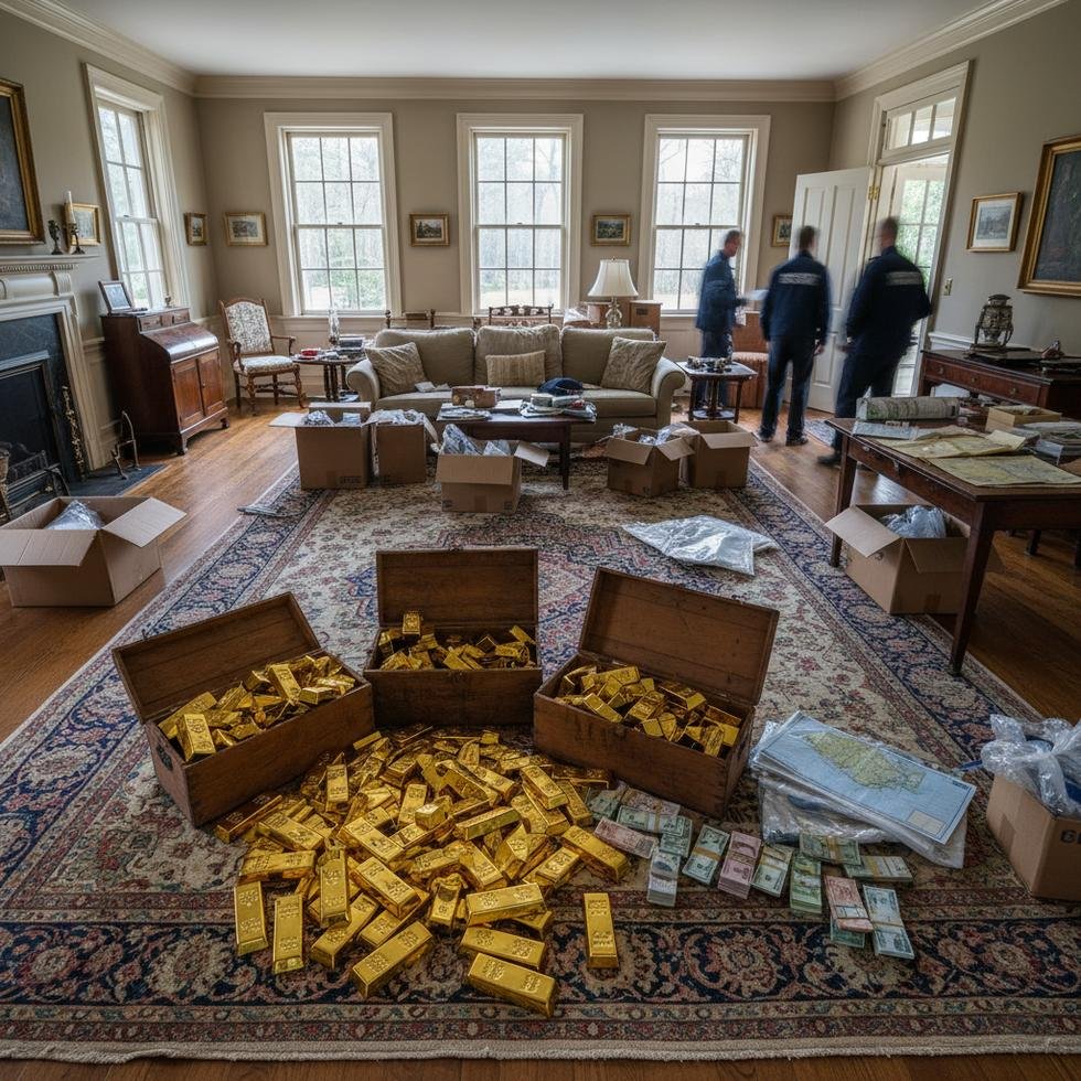 FBI ajanları Virginia'da bir evi arıyor