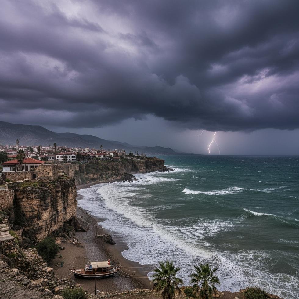 Türkiye'de fırtına ve sel riskine karşı meteorolojik uyarı