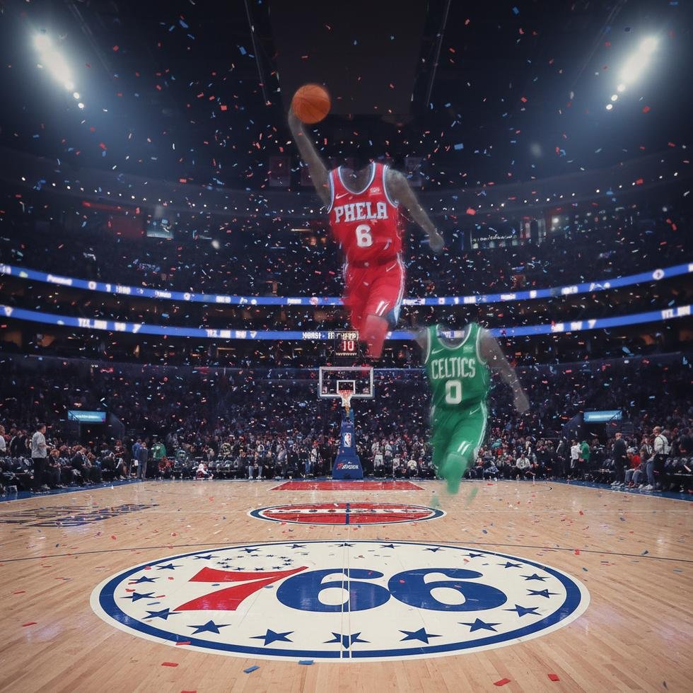 Philadelphia 76ers Celtics'i yendi.