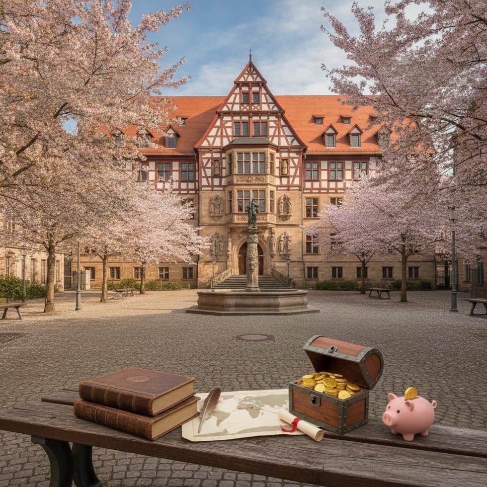 Göttingen Georg August Üniversitesi kampüs ve çevresi